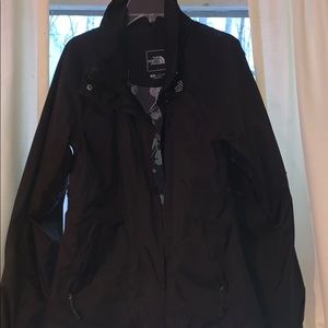 Black North Face coat